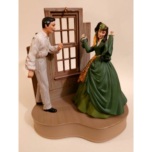 HALLMARK 2007 SCARLETT And RHETT Gone With The Wind He Talks She Twirls - Picture 1 of 8